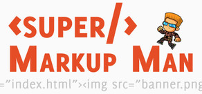 Super Markup Man Logo