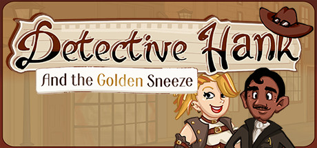 Detective Hank and the Golden Sneeze Logo