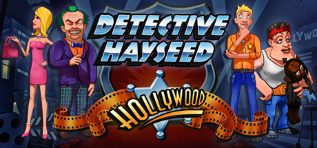 Detective Hayseed - Hollywood Logo