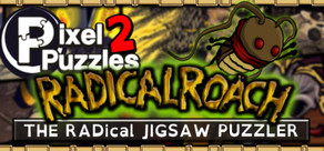 Pixel Puzzles 2: RADical ROACH Logo
