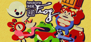 Handsome Mr. Frog Logo