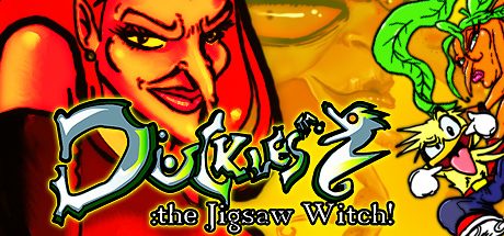 Duckles: the Jigsaw Witch Logo