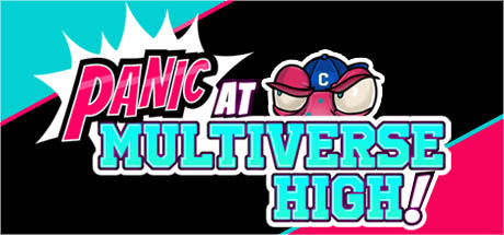 PANIC at Multiverse High! Logo