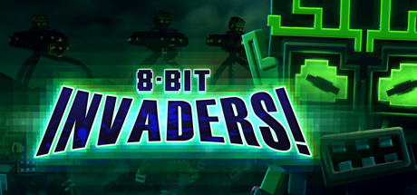 8-Bit Invaders! Logo