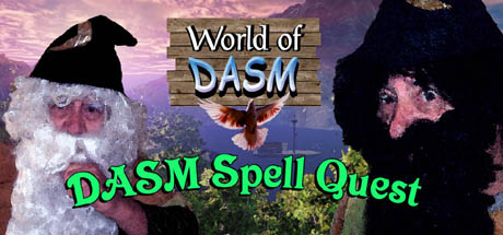 World of DASM: DASM Spell Quest Logo