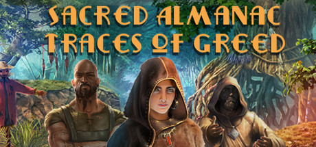 Sacred Almanac Traces of Greed Logo