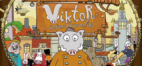 Viktor, a Steampunk Adventure Logo