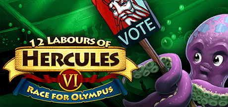 12 Labours of Hercules VI: Race for Olympus Logo