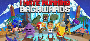 I Hate Running Backwards Logo