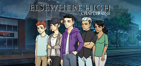 Elsewhere High: Chapter 1 - A Visual Novel Logo