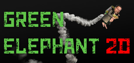 Green Elephant 2D Logo