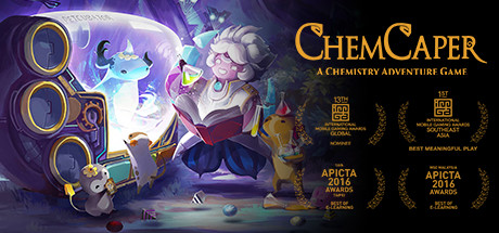 ChemCaper: Act I - Petticles in Peril Logo