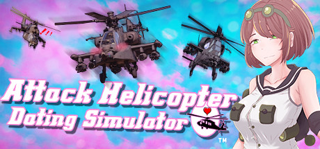 Attack Helicopter Dating Simulator Logo
