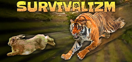 Survivalizm The Animal Survival Simulator Logo