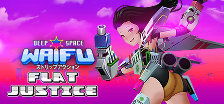 DEEP SPACE WAIFU: FLAT JUSTICE Logo