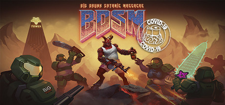 BDSM: Big Drunk Satanic Massacre Logo