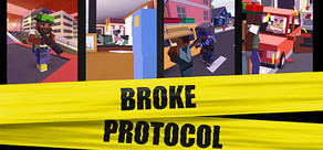 BROKE PROTOCOL: Online City RPG Logo