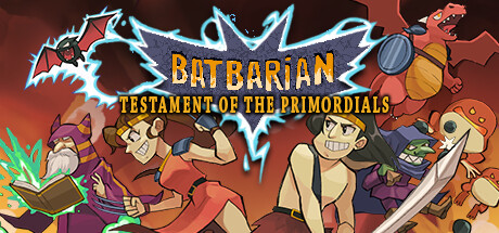 Batbarian: Testament of the Primordials Logo