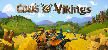 Cows VS Vikings Logo