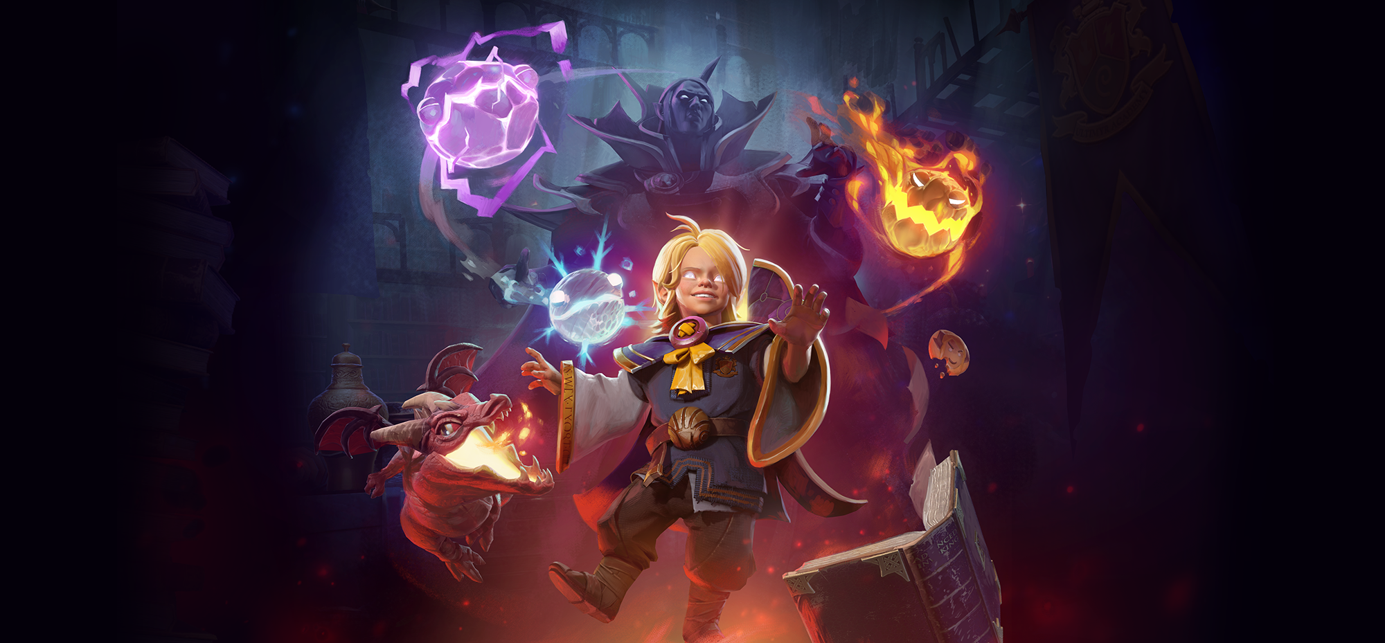 Dota 2 - ACOLYTE OF THE LOST ARTS | Young Invoker Hero Persona