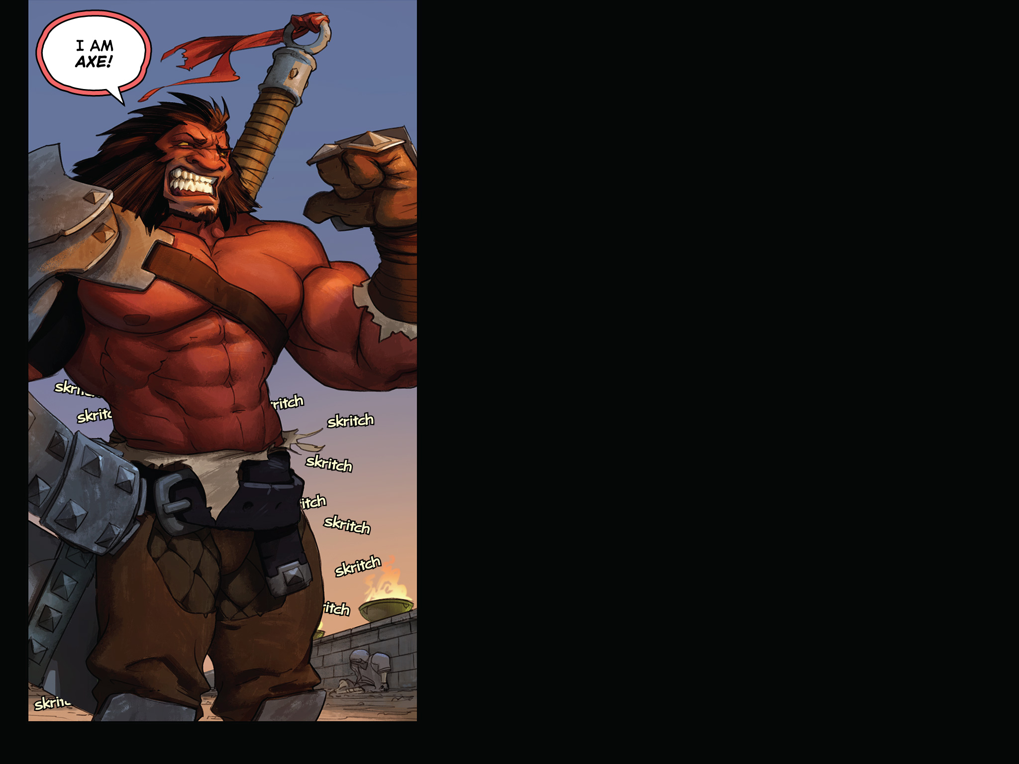 Dota 2 Axe Comics