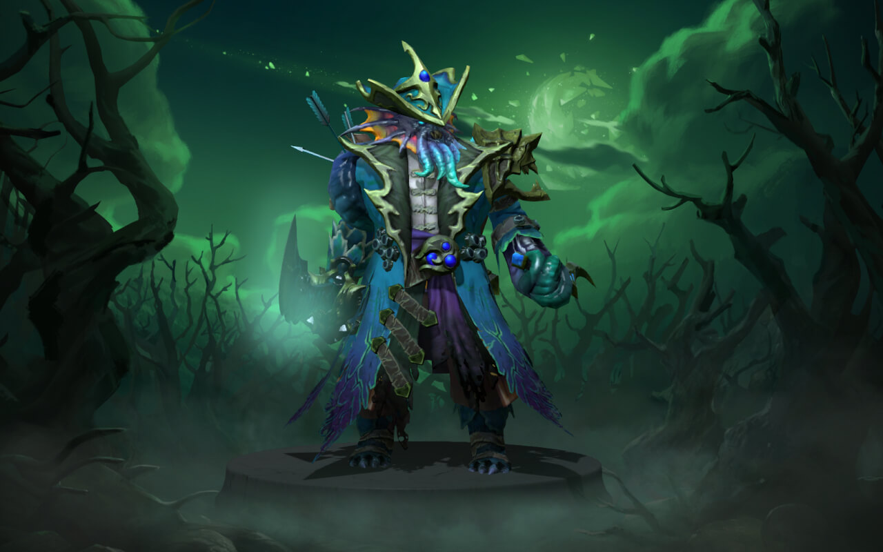 ТАЙД ДОТА И ГАЙД ПО ПЕРСОНАЖУ TIDEHUNTER DOTA 2 ОТ NEVIS