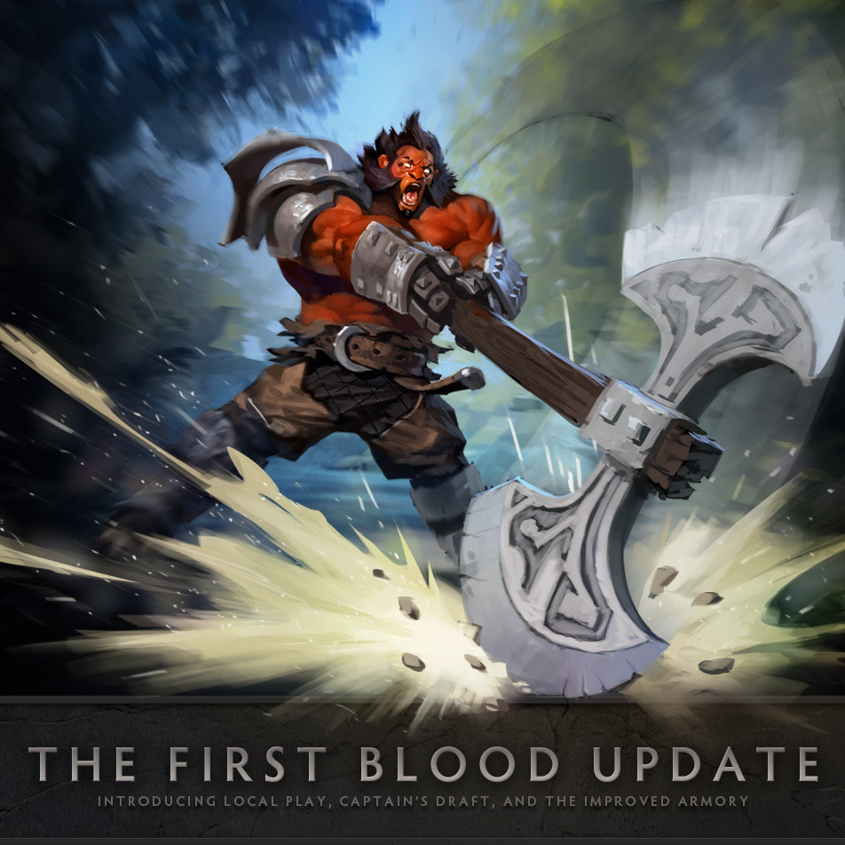 Dota 2 - The First Blood Update