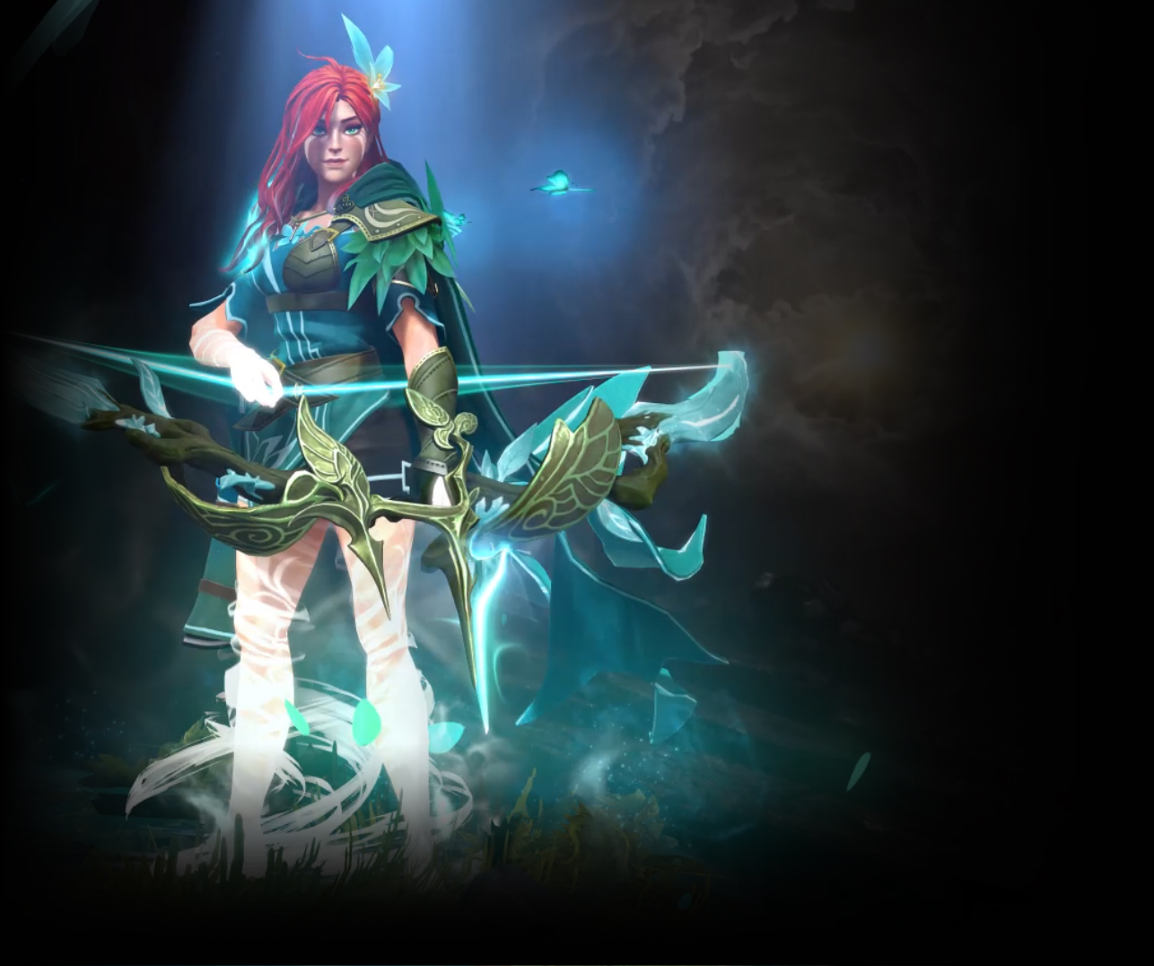 Dota 2 Compass Of The Rising Gale Windranger Arcana 