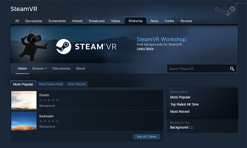 Steamvr Introducing Two New Steamvr Features Steam News