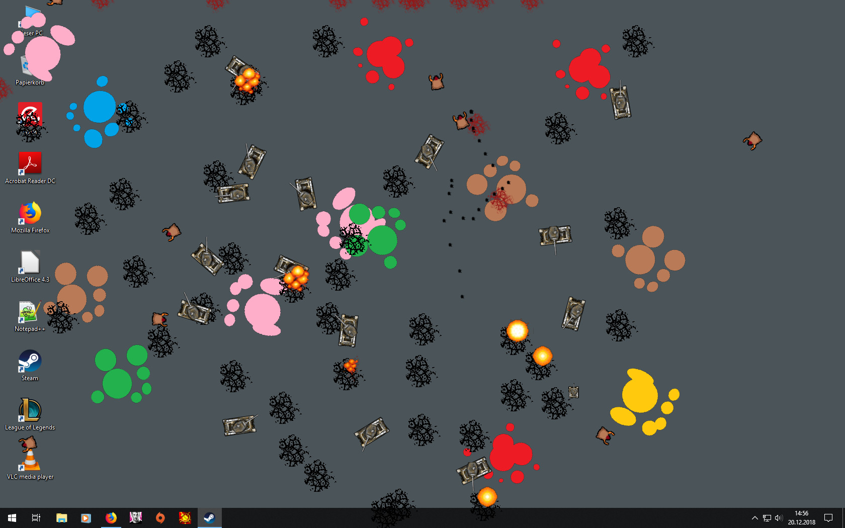 Stress relief destroy your desktop Stress relief destroy your desktop