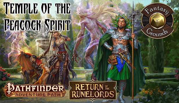 Fantasy Grounds - Pathfinder RPG - Return of the Runelords AP 4: Temple of the Peacock Spirit (PFRPG) Steam capsule image