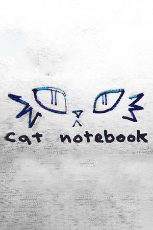 cat notebook cover art