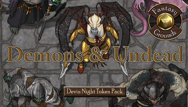 Fantasy Grounds - Devin Night Pack 106: Demons & Undead (Token Pack) Steam capsule image