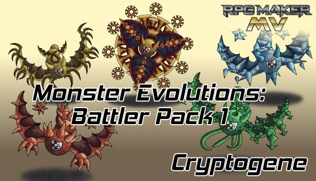 RPG Maker MV - Monster Evolutions: Battler Pack 1 Steam capsule image