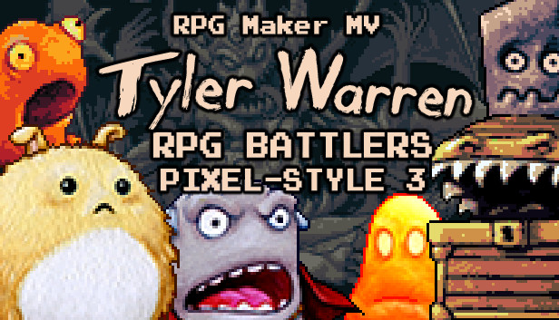 RPG Maker MV - Tyler Warren RPG Battlers Pixel Style 3 Steam capsule image