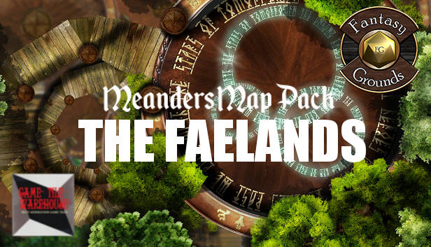 Fantasy Grounds - Meanders Map Pack: The Faelands (Map Pack) Steam capsule image