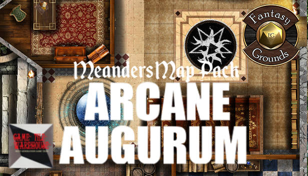Fantasy Grounds - Meanders Map Pack: Arcane Augurum (Map Pack) Steam capsule image