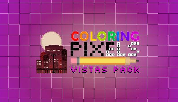 Coloring Pixels - Vistas Pack Steam capsule image