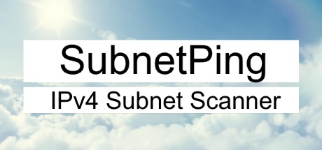 SubnetPing header