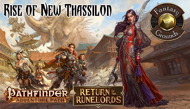 Fantasy Grounds - Pathfinder RPG - Return of the Runelords AP 6: Rise of New Thassilon (PFRPG) Steam capsule image