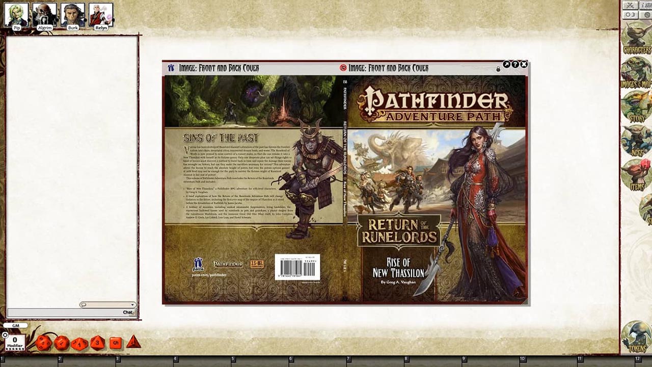 Fantasy Grounds Pathfinder Rpg Return Of The Runelords Ap 6 Rise Of New Thassilon Pfrpg