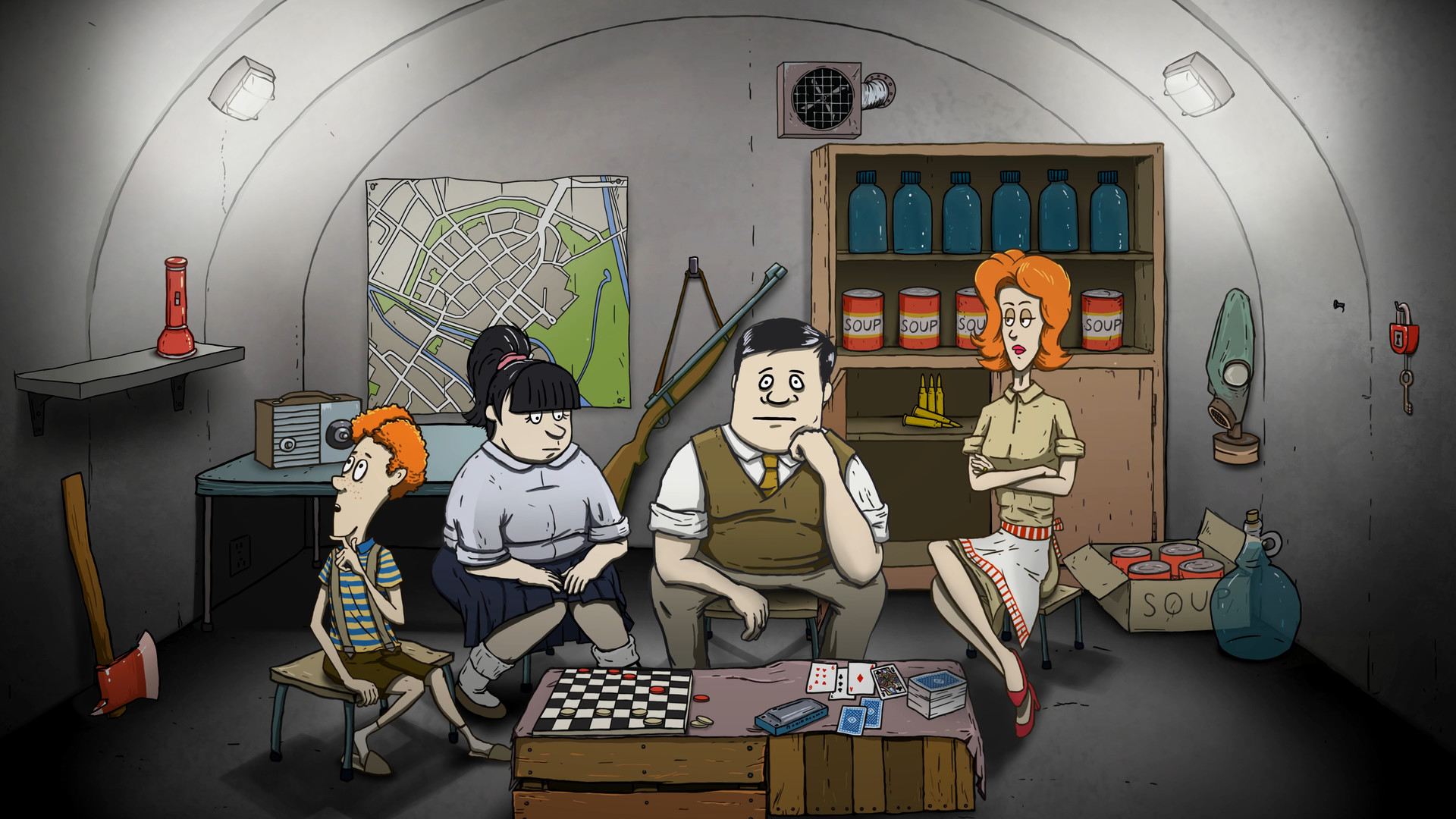 《60秒重制版(60 Seconds! Reatomized)》(v1.1.1.9)插图 《60秒重制版(60 Seconds! Reatomized)》(v1.1.1.9)插图