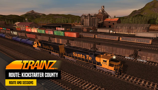 Trainz 2019 DLC: Kickstarter County (TANE) Steam capsule image