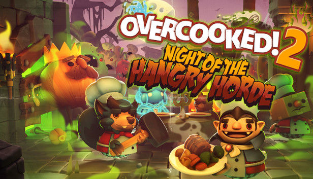 Overcooked! 2 - Night of the Hangry Horde Steam capsule image