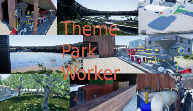 Theme Park Worker Steam capsule image