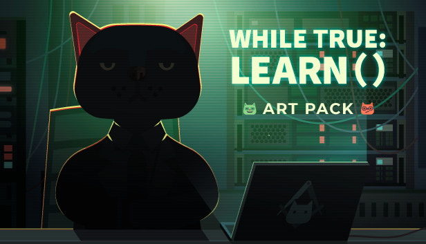 while True: learn() Art Pack Steam capsule image