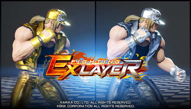 FIGHTING EX LAYER - Color Gold/Silver: Terry Steam capsule image
