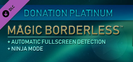 Magic Borderless - Donation Blue