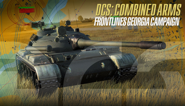 DCS: Combined Arms Frontlines Georgia Campaign Steam capsule image