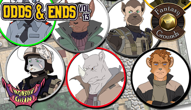 Fantasy Grounds - Odds and Ends, Volume 13 (Token Pack) Steam capsule image